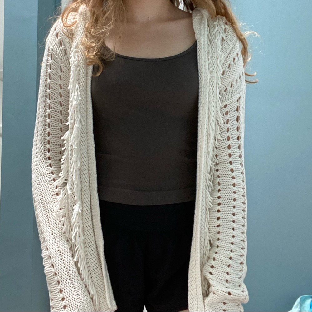 Abercrombie Kids Knit Hooded Cardigan